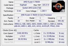 Фото - AMD Ryzen 5 7600X теряет 14% производительности при отключении Core Performance Boost