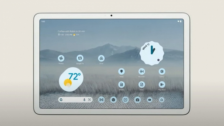 Фото - Таинственный планшет Google Pixel Tablet будет достаточно крупным