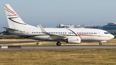Фото - В США выдан ордер на арест принадлежащего «Лукойлу» Boeing 737-7EM за то, что он совершал полеты в нарушение санкций в отношении России