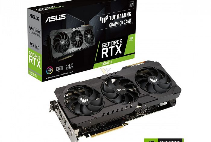 Фото - ASUS выпустила TUF Gaming GeForce RTX 3060 Ti с GDDR6X