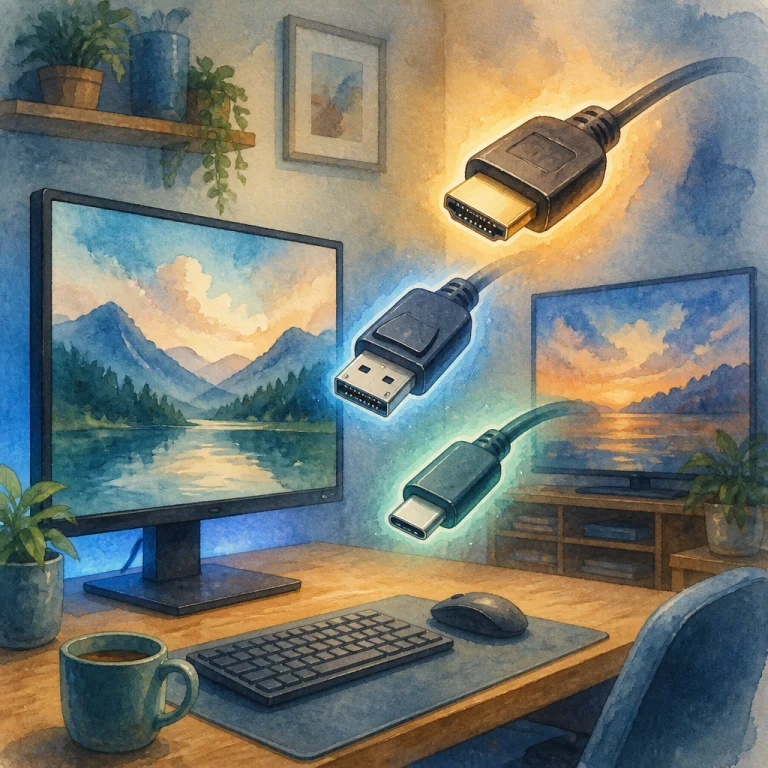 HDMI, DisplayPort и другие разъёмы: чем отличаются
