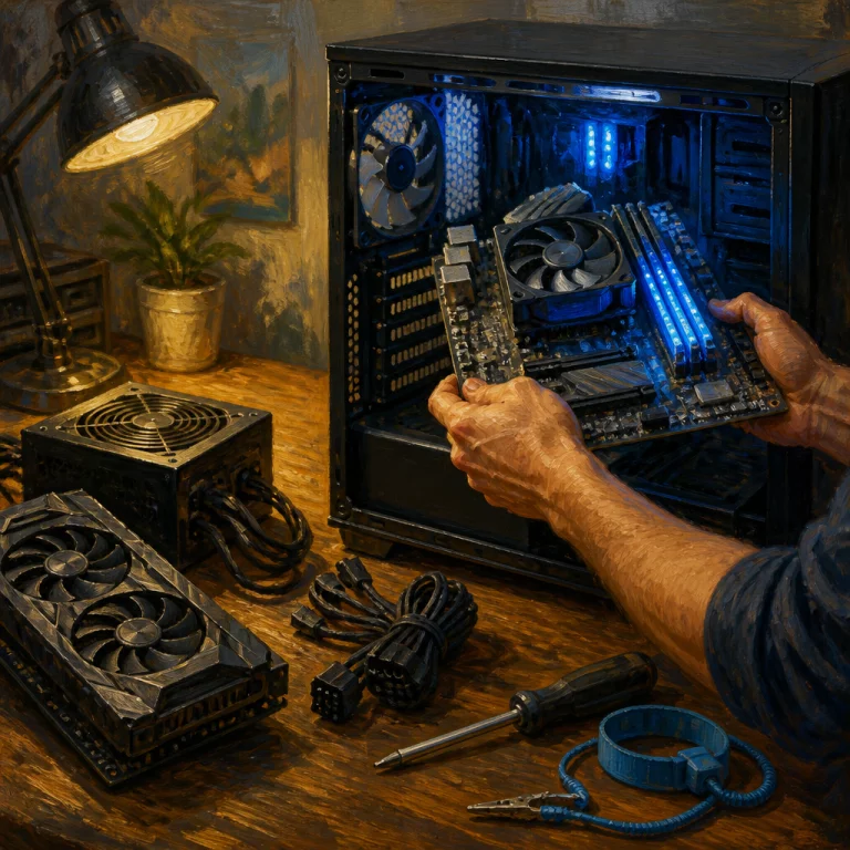 Как собрать компьютер самому: пошагово